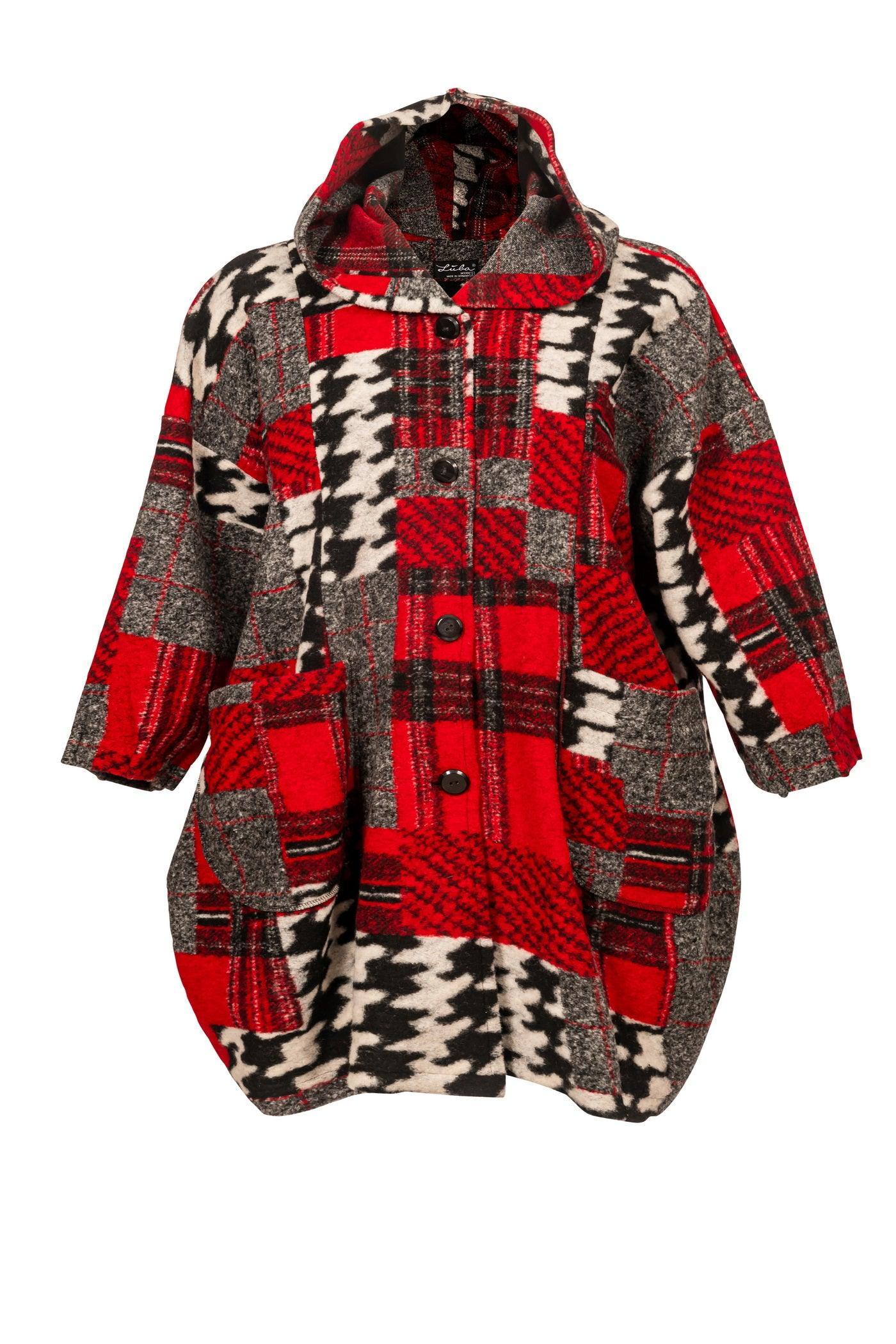 Kapuzen-Mantel - Luba Moden