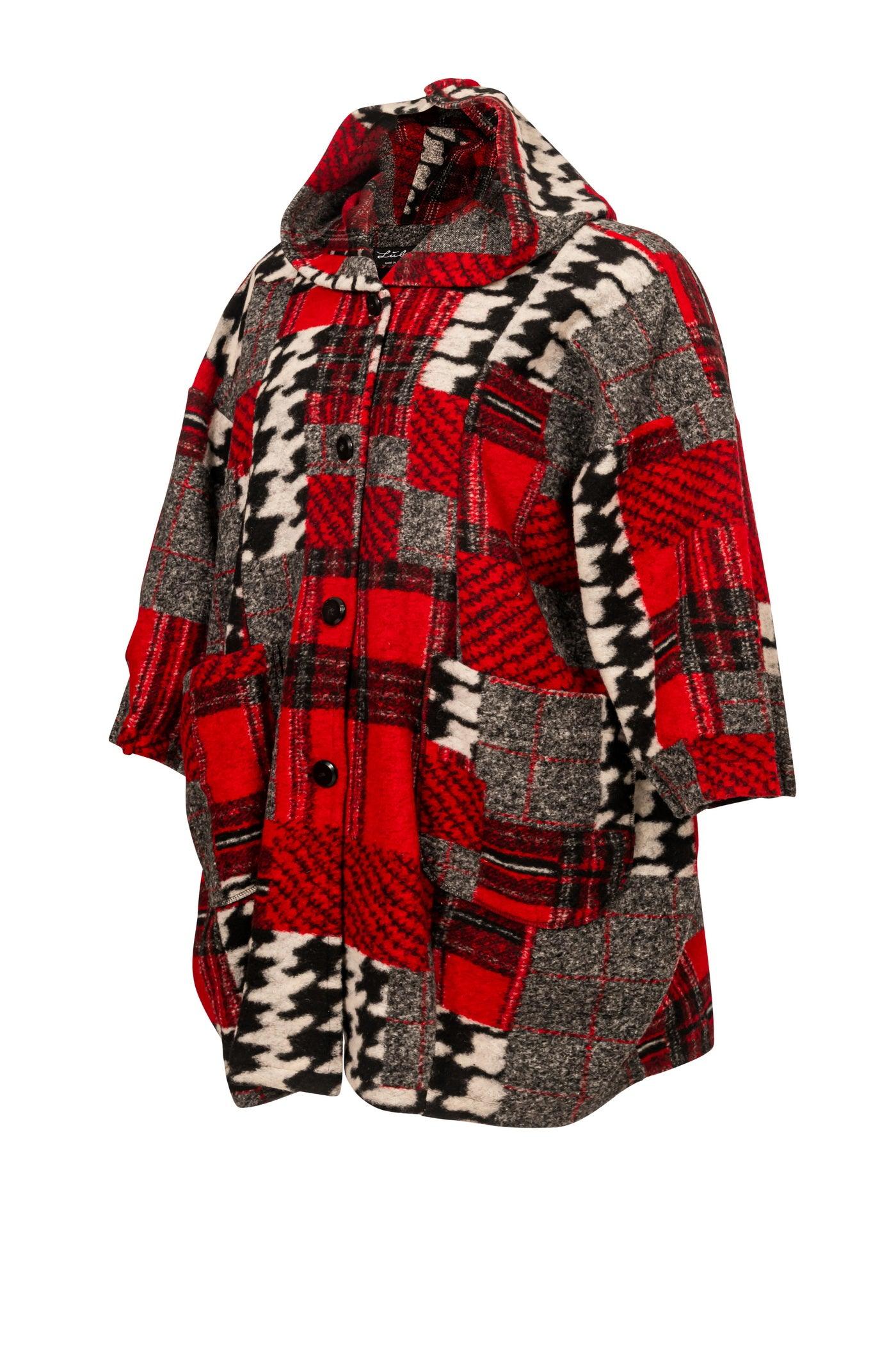 Kapuzen-Mantel - Luba Moden