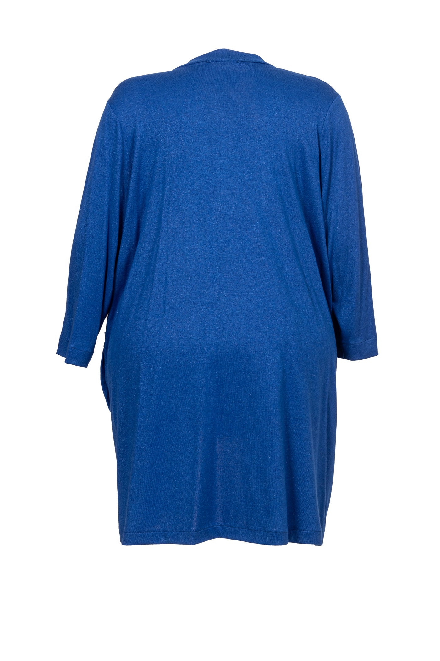 Blauer Cardigan mit Lurex-Garn - Luba Moden