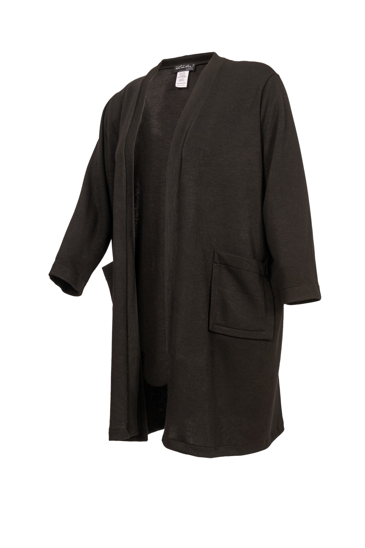 Merino Touch, Jersey uni Cardigan - Luba Moden