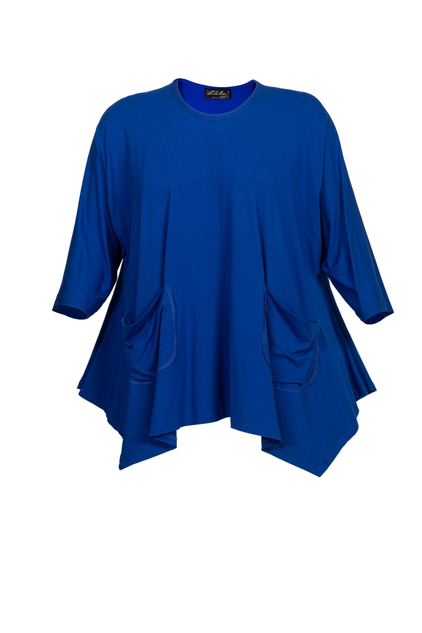 Blaue Jersey-Tunika - Luba Moden