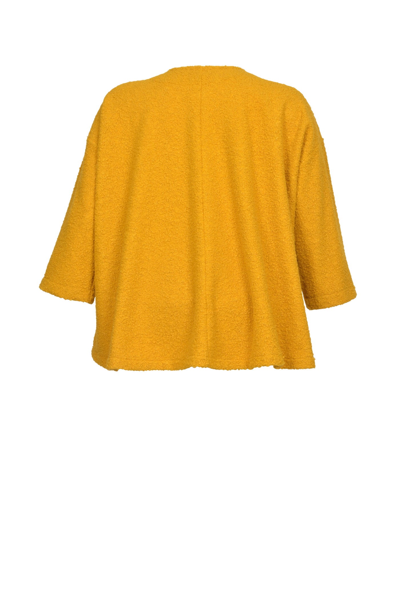 Elegante kurze Bouclé-Jacke.