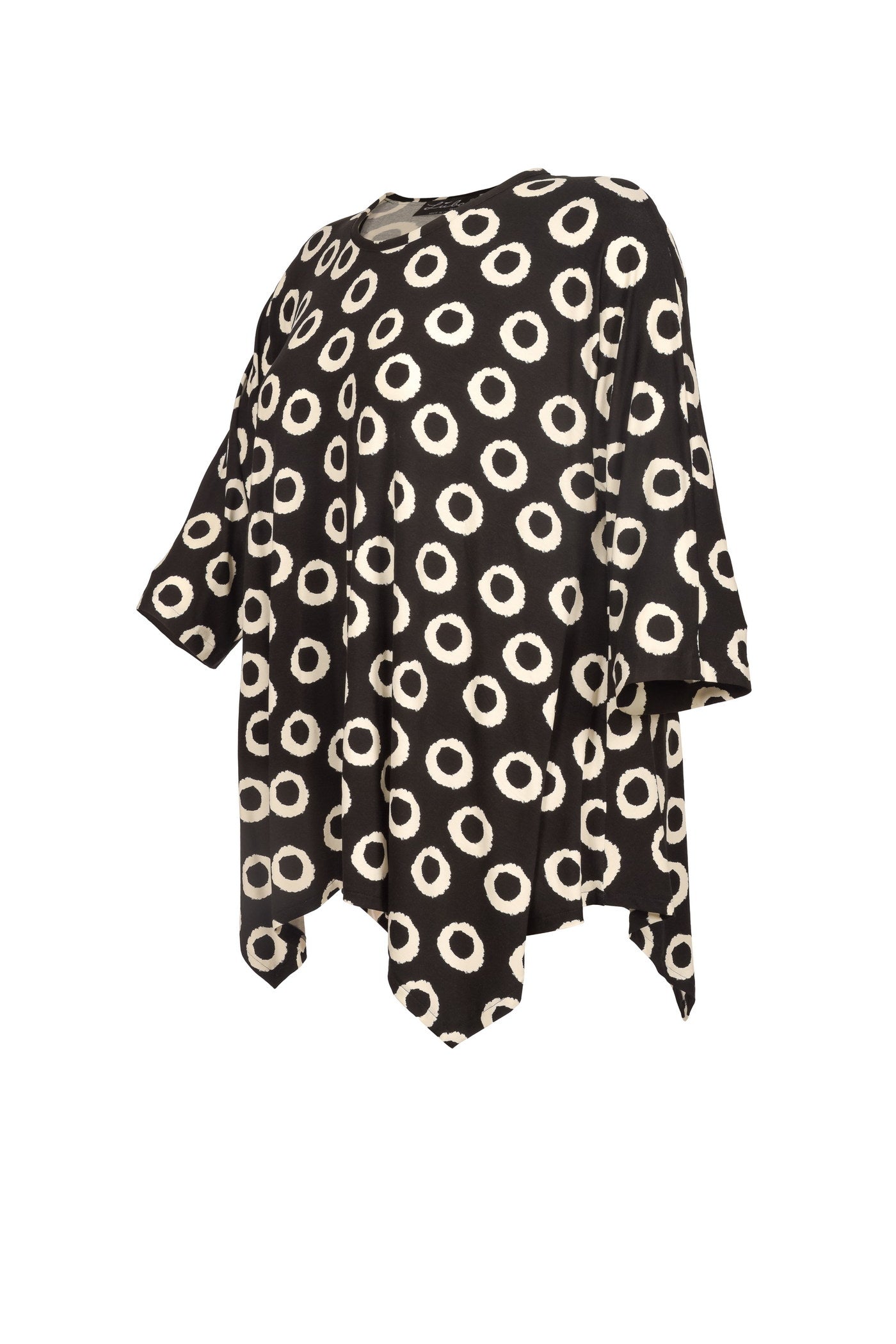 Elegante Jersey-Viskose-Tunika.