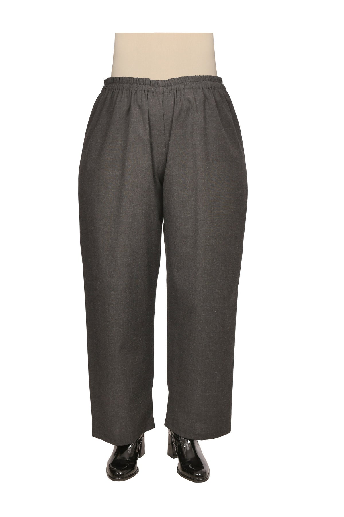 Marlene-Hose mit Gummizug in der Taille - große Größen.