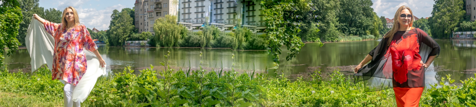 Luftige Sommerkleider für mollige Frauen – farbenfrohe und elegante Plus-Size Damenmode von LubaModen, ideal für warme Tage und besondere Anlässe