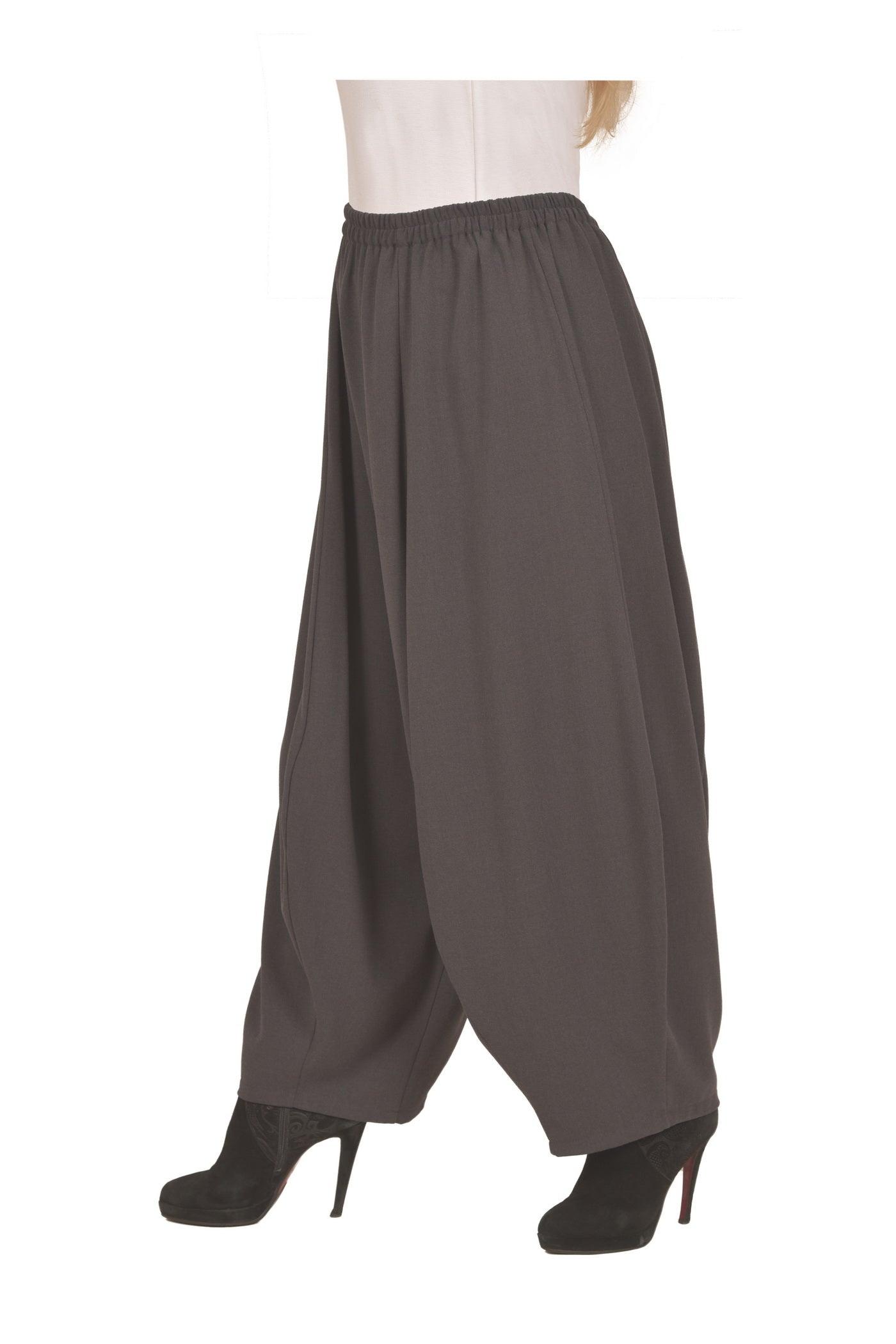 Ballon-Hose aus Span Crepe - Luba Moden