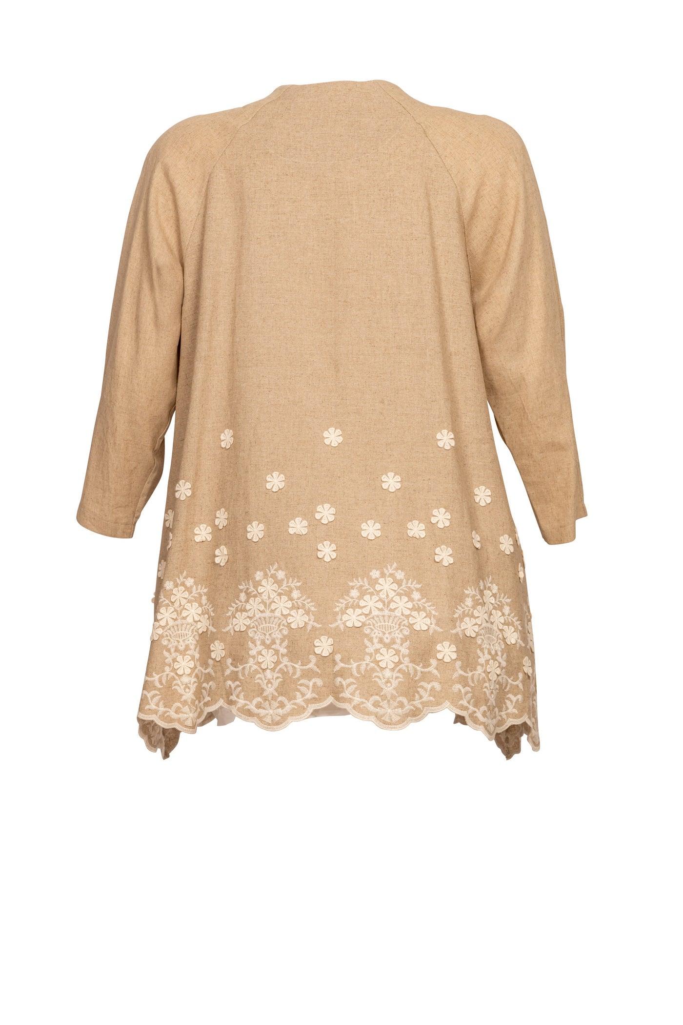Leinen-Cardigan - Luba Moden