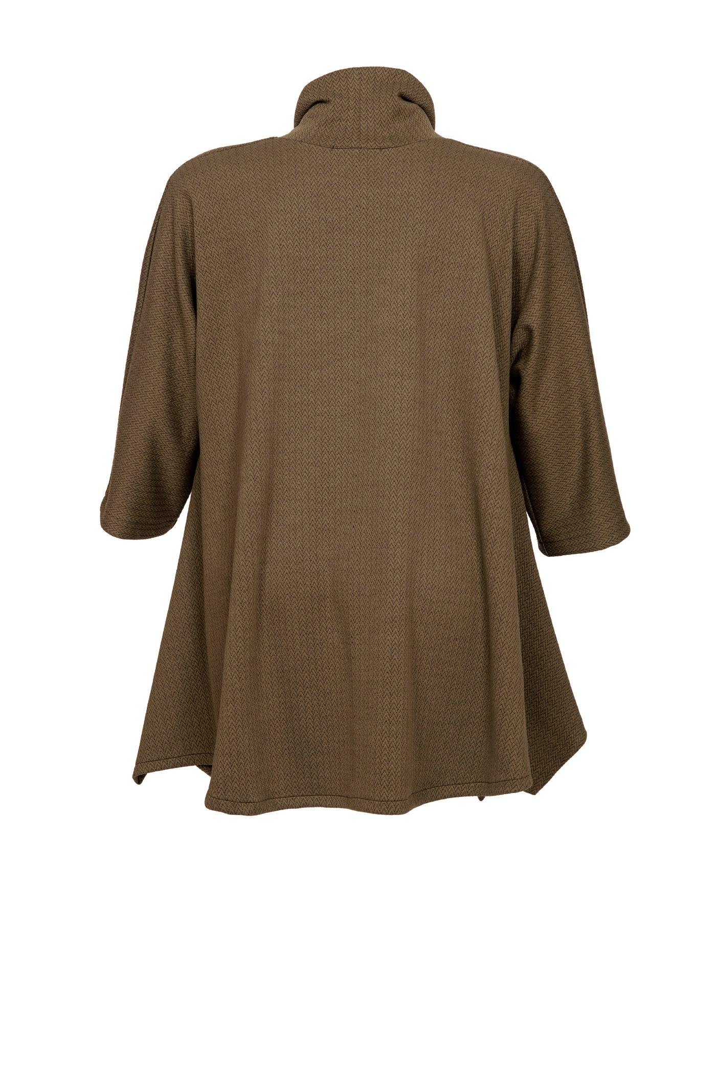 Rollkragen Jacquard Pullover - Luba Moden