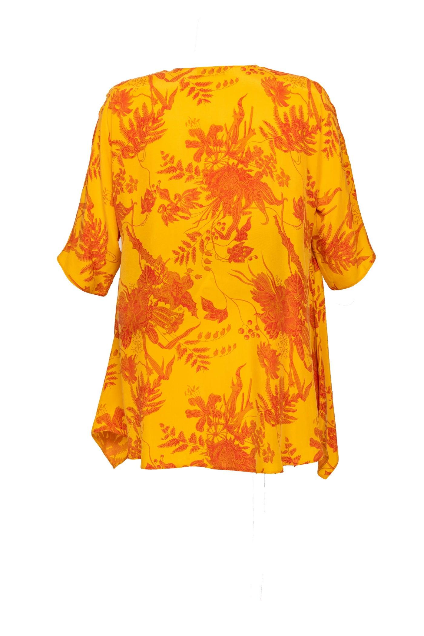 Elegante Allover-Print Tunika - Luba Moden