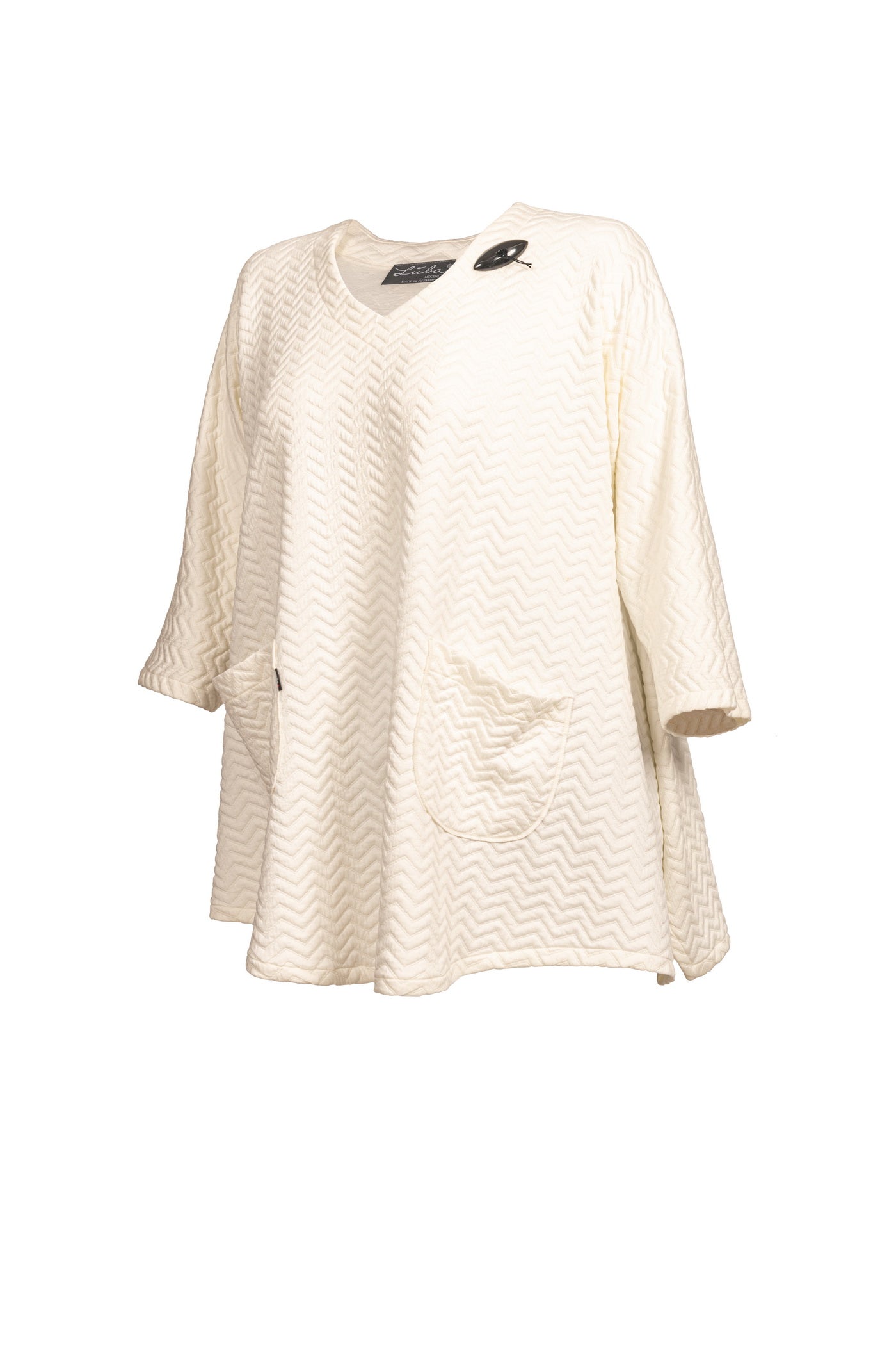 jacquard tunic