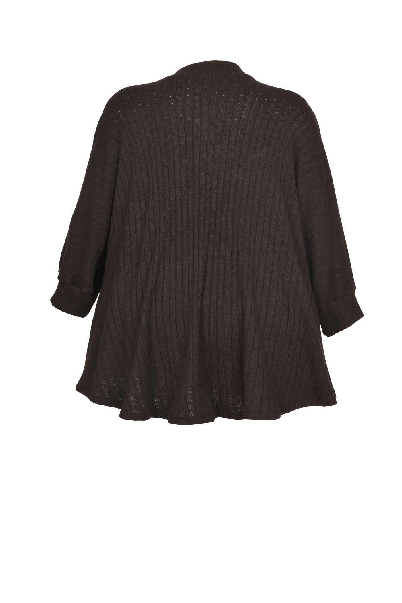 Aktueller schwarzer Pullover mit Muster.