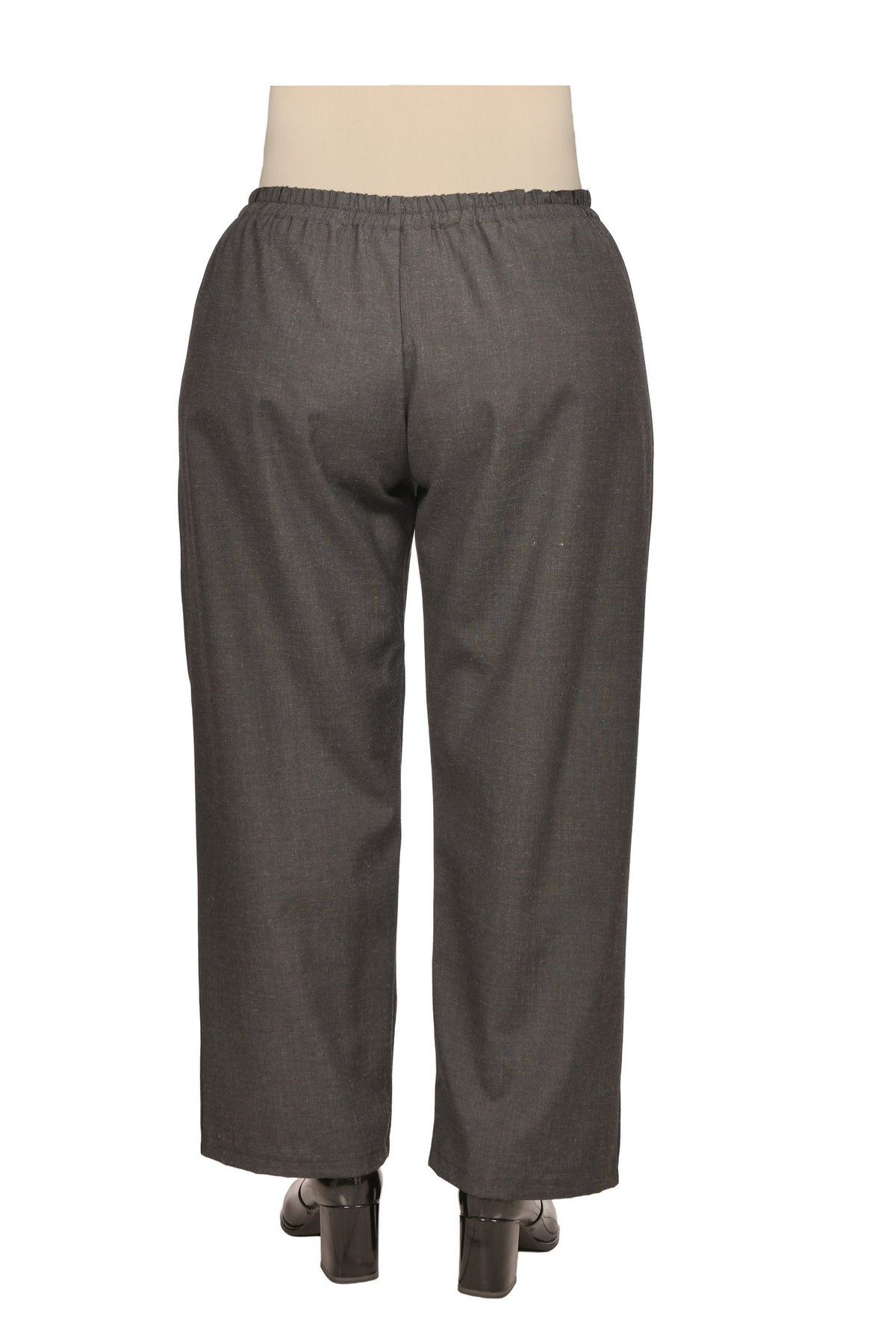 Marlene-Hose mit Gummizug in der Taille - große Größen.