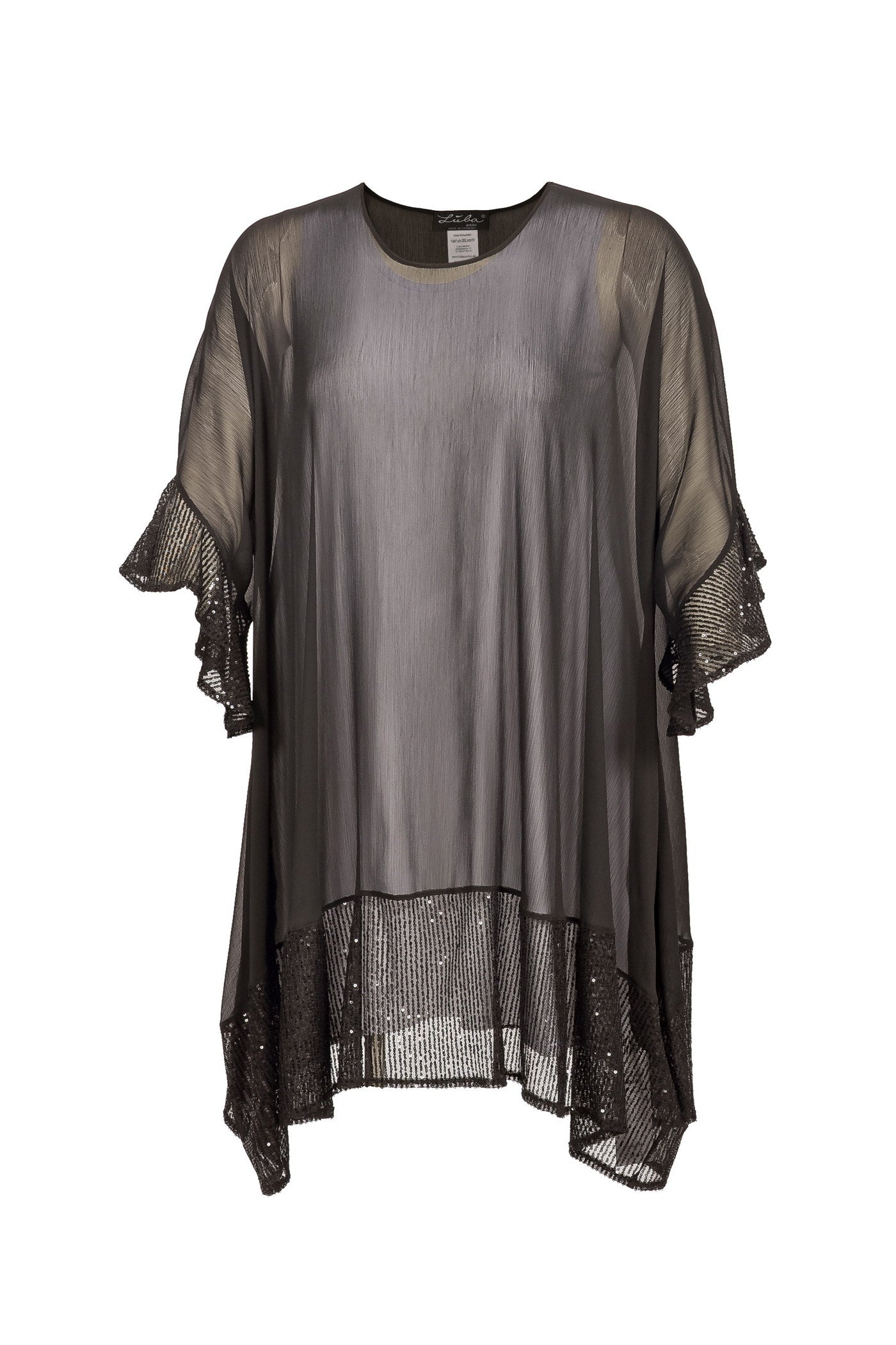 Chiffon-Tunika.