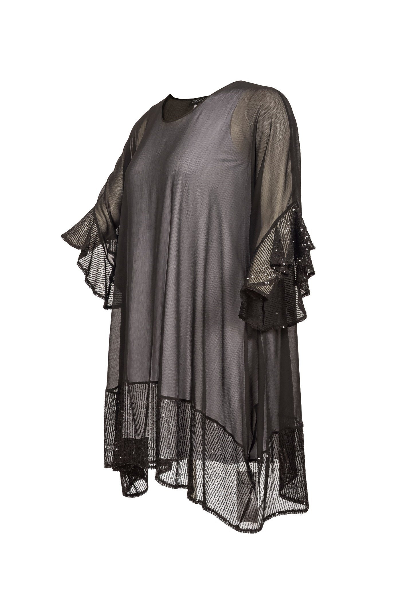 Chiffon-Tunika.