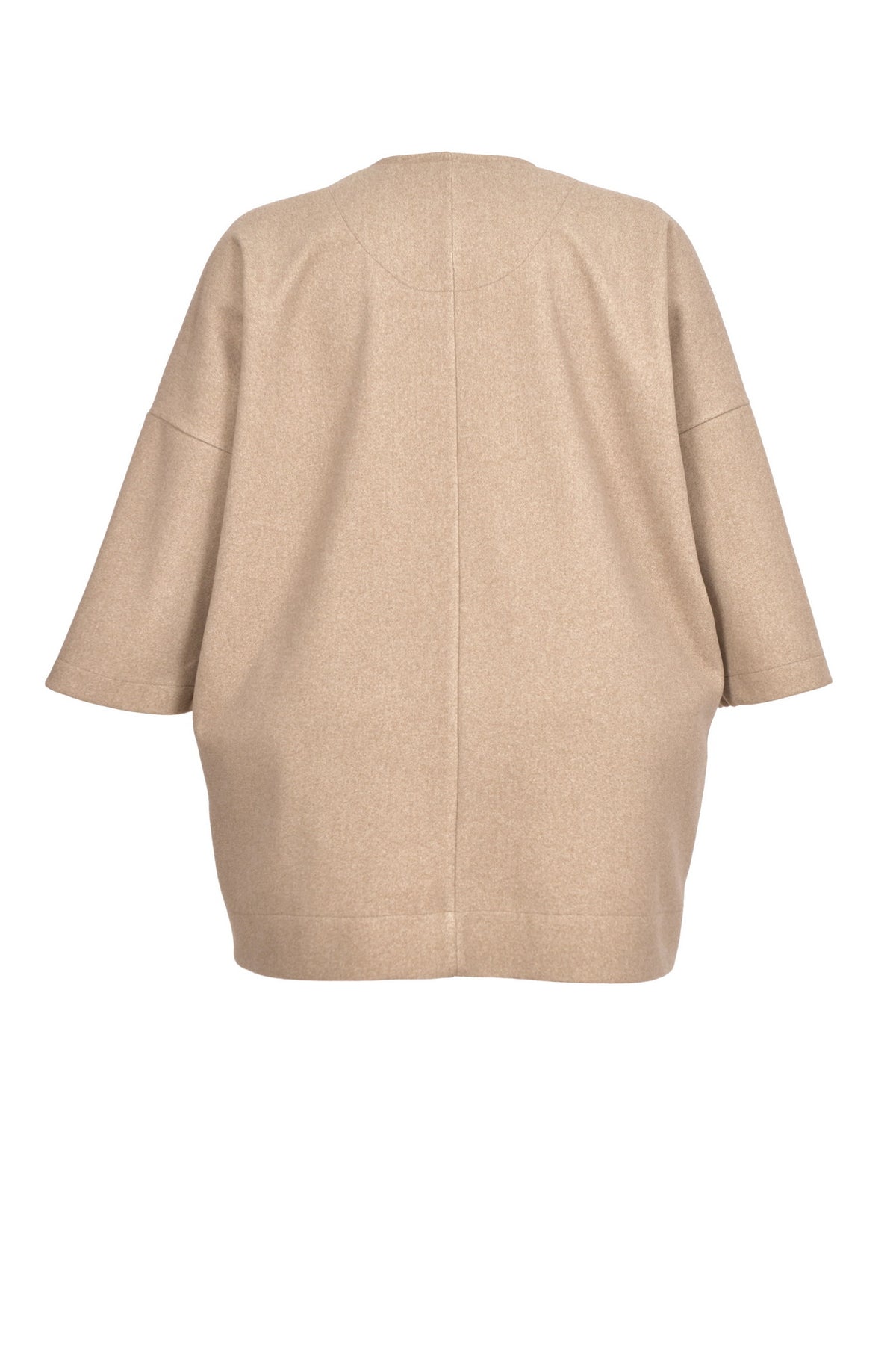 Elegant Jacquard Jacket with 2 Practical Pockets