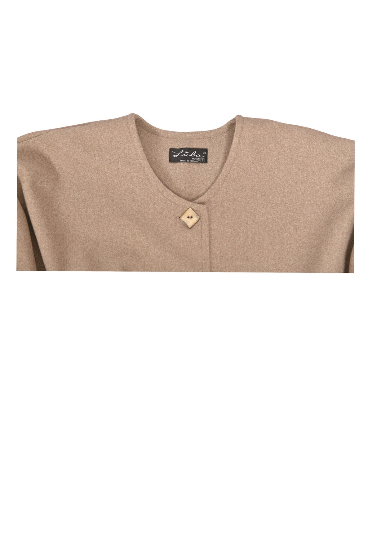 Elegant Jacquard Jacket with 2 Practical Pockets