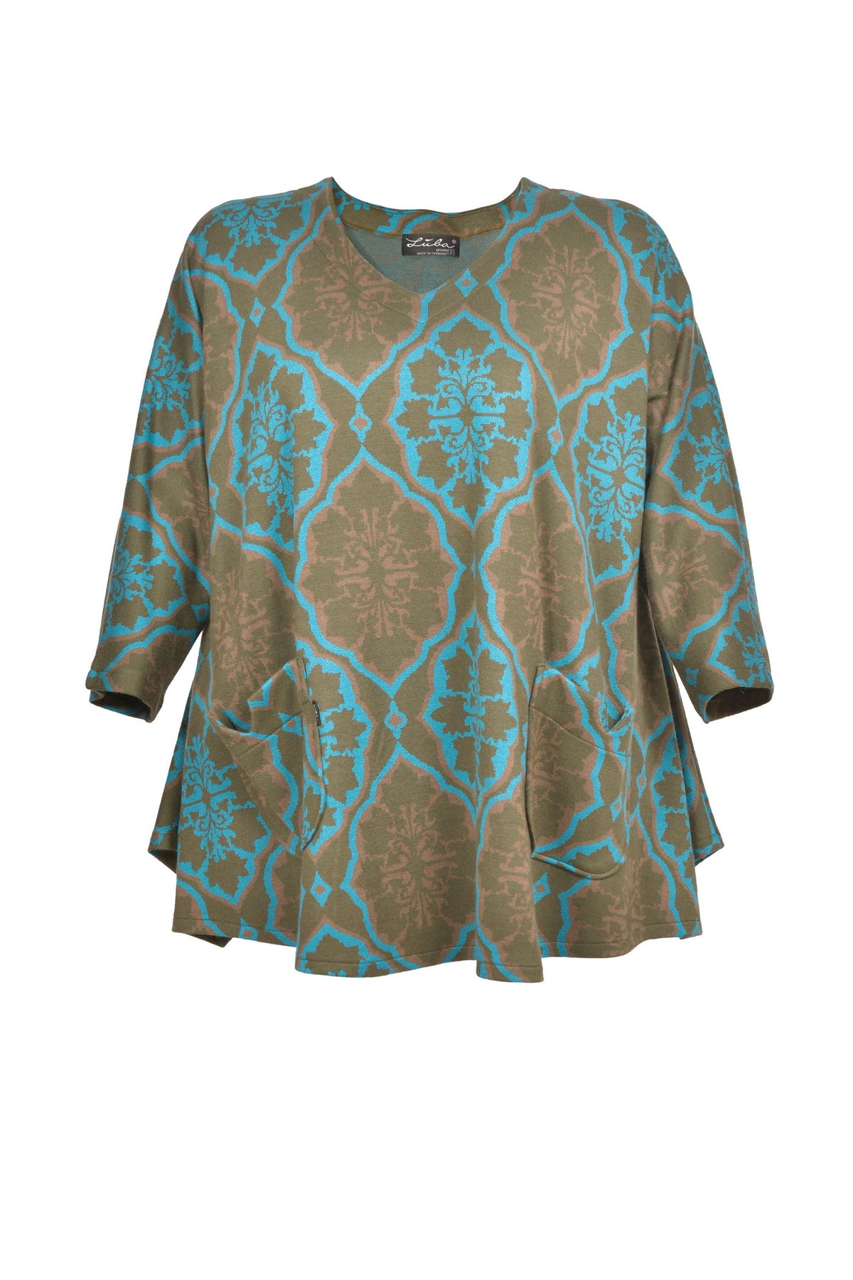 Viscose-Linen Tunic