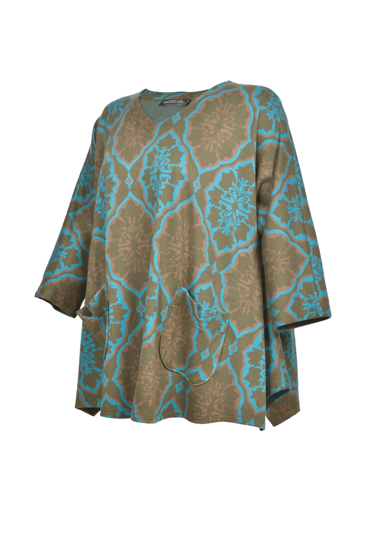 Viscose-Linen Tunic