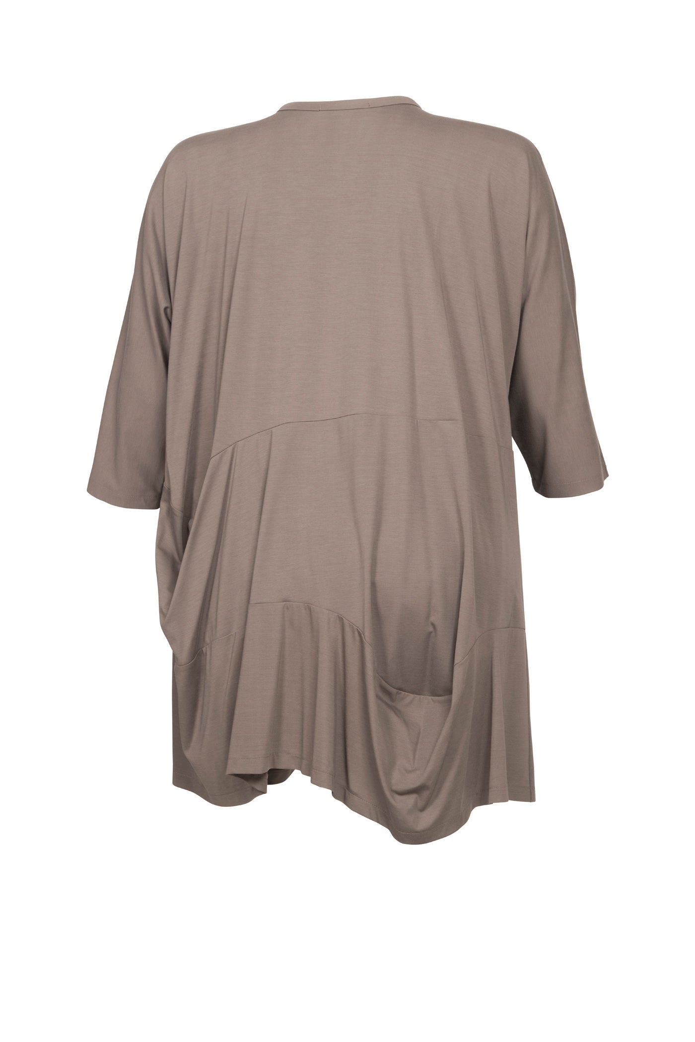 Burnout viscose mix tunic