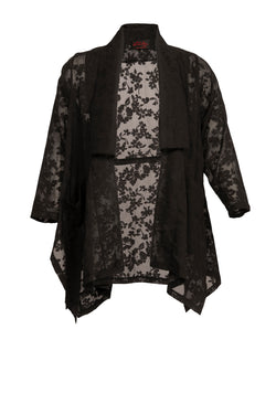 Oversized Blusenjacke