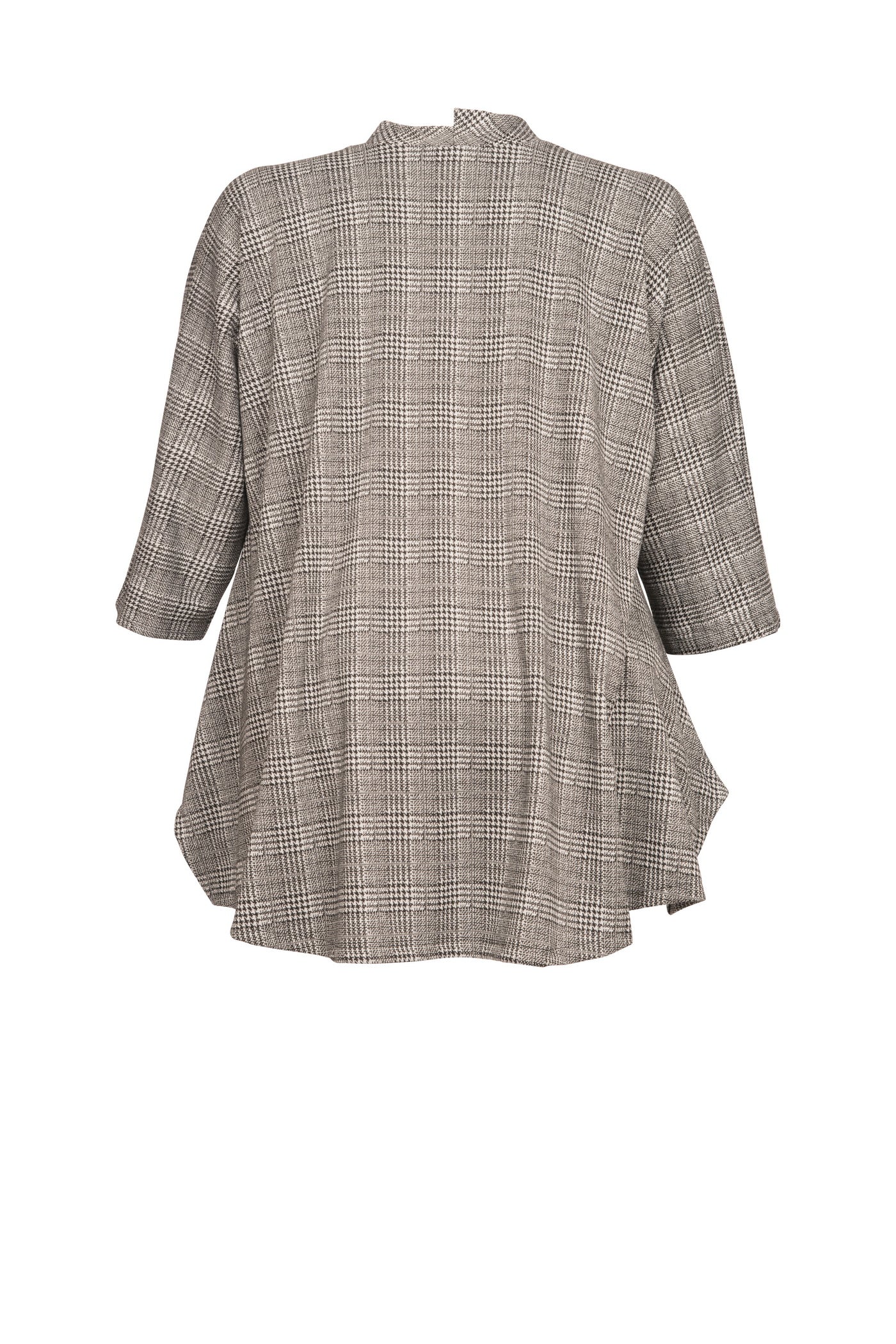 Burnout viscose mix tunic