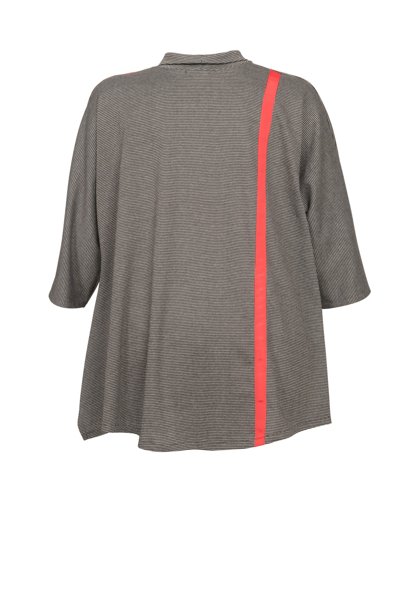 Burnout viscose mix tunic