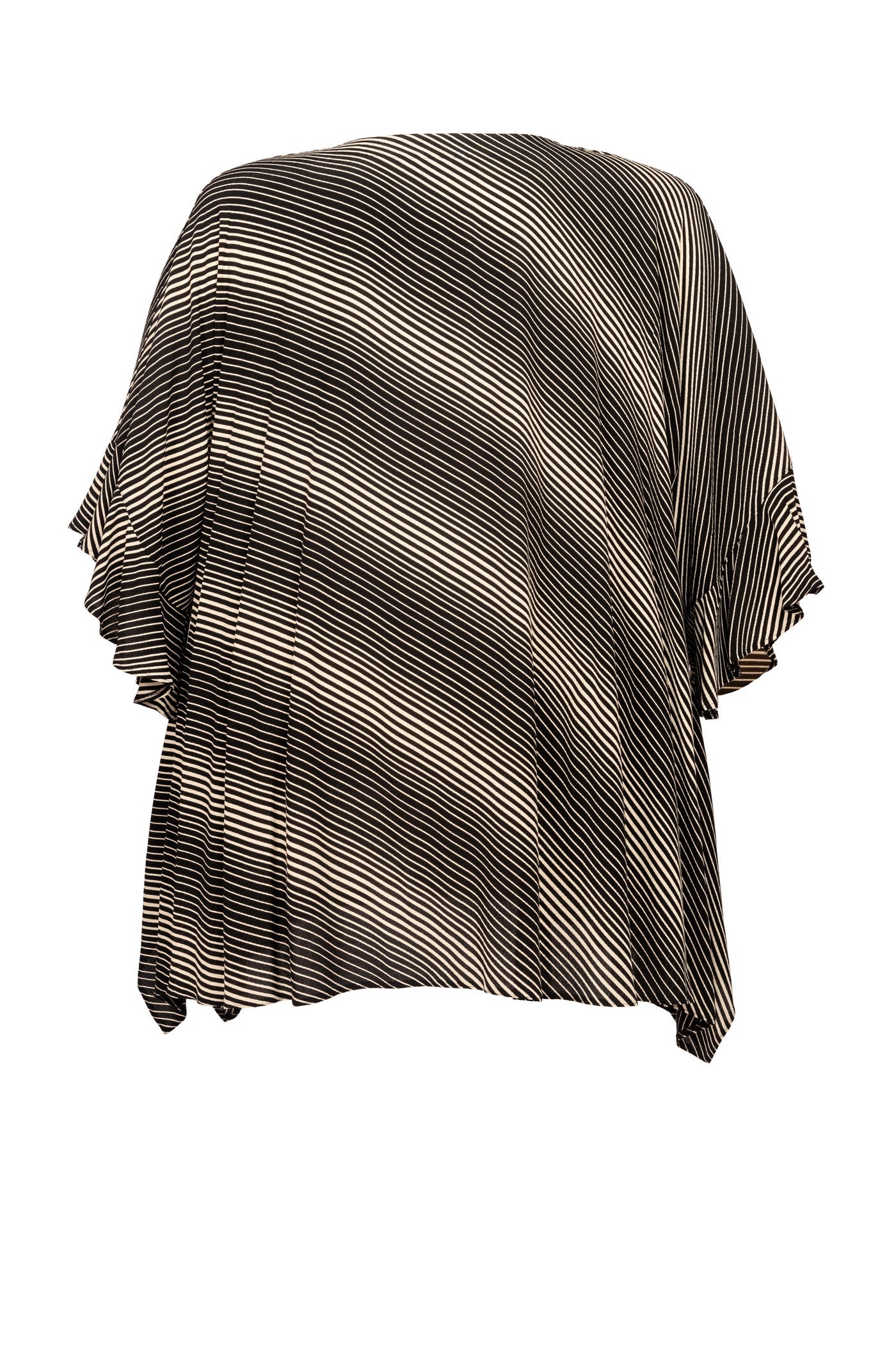 Burnout viscose mix tunic