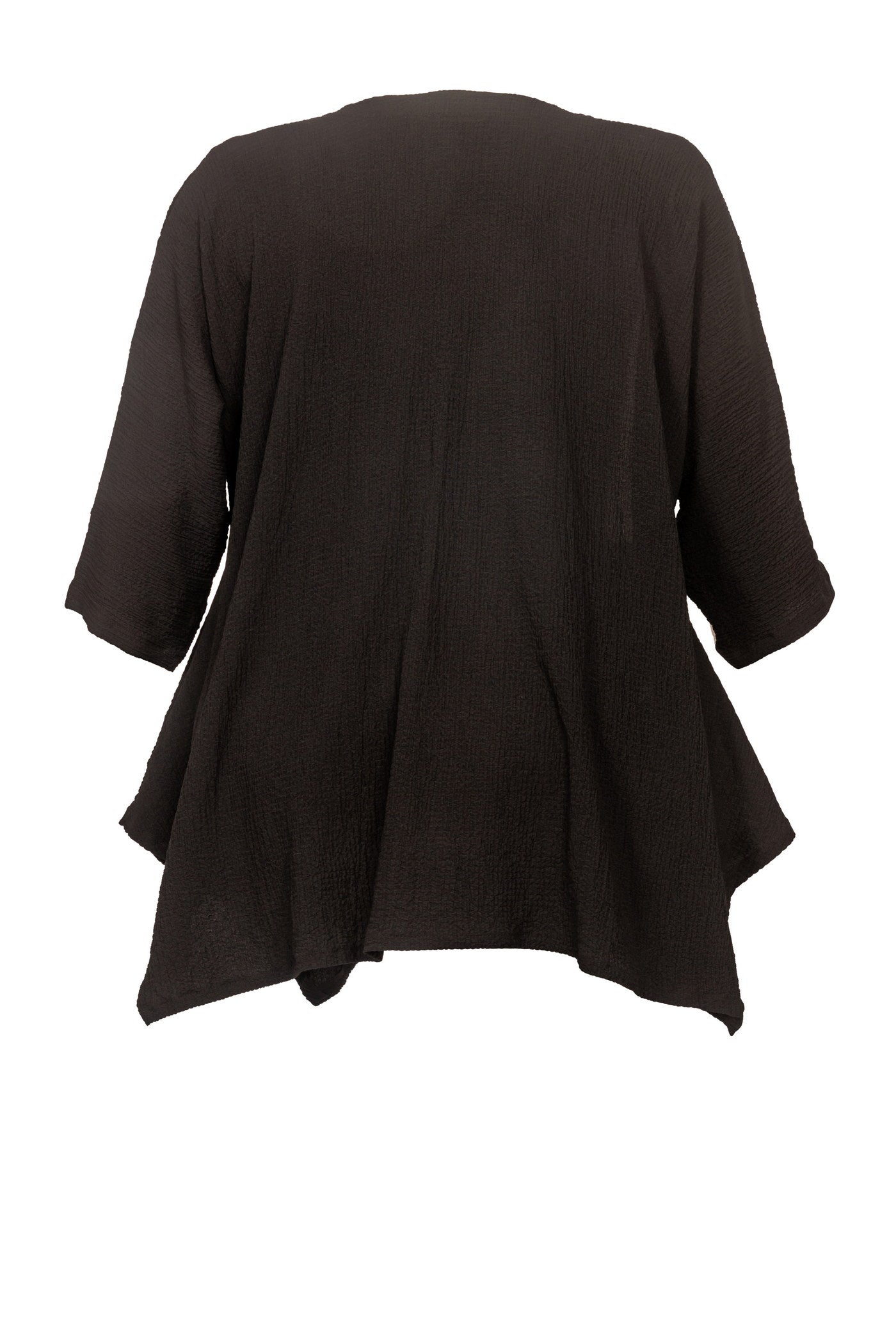 Burnout viscose mix tunic