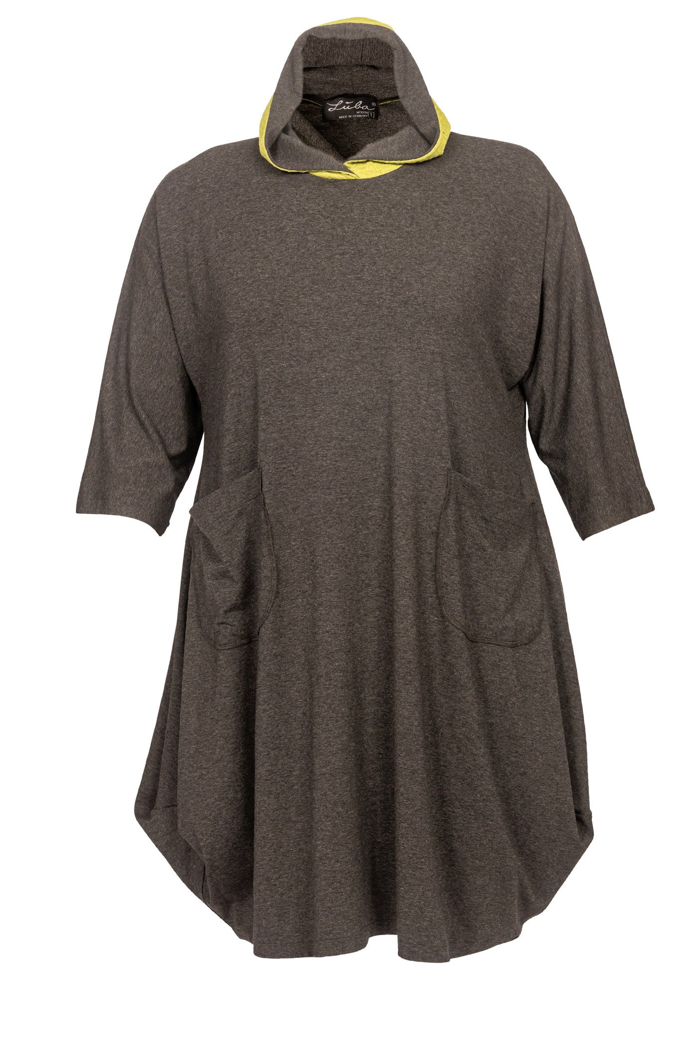 Burnout viscose mix tunic